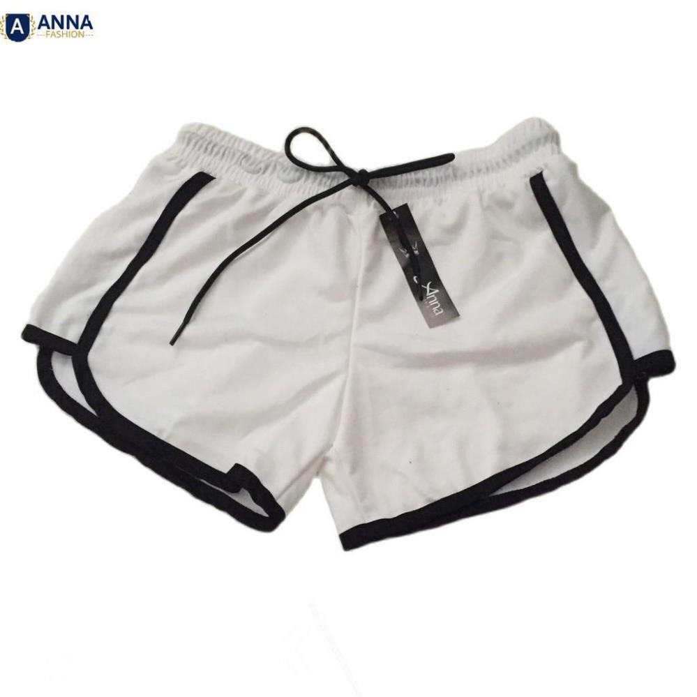 Quần Short Thể Thao Lưng Cao Form Rộng Thời Trang Nữ Anna ( Hình Shop Tự Chụp)