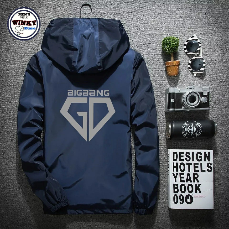 Áo khoác dù nam nữ in logo phản quang cực đẹp,thời trang và hot trend 2021