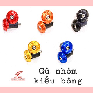 Gù tay lái nhôm kiểu bông