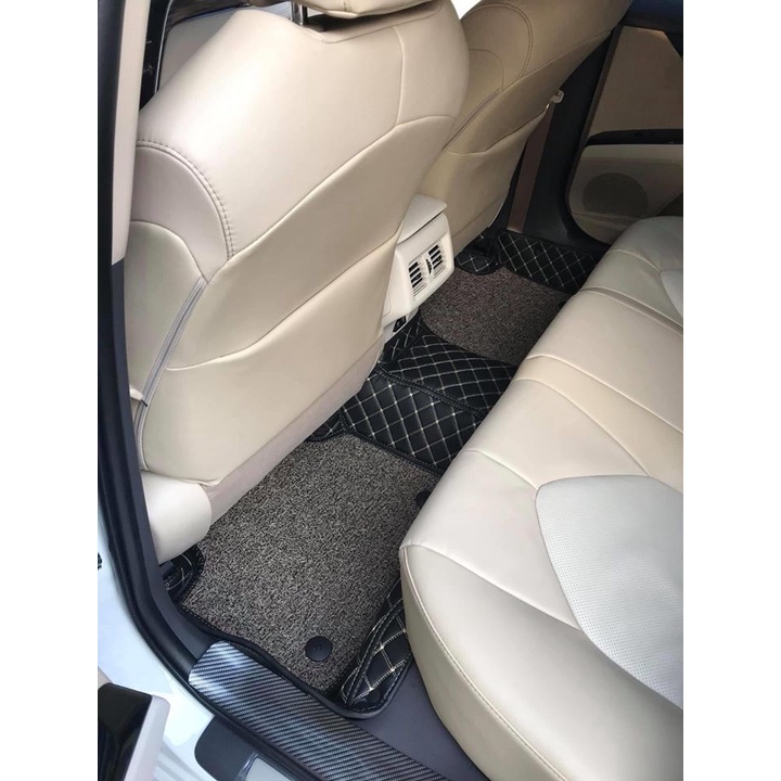 Thảm lót sàn ô tô 5d, 6d Nano 2 chỉ Toyota Camry 2003 – 2023 kháng khuẩn, khử mùi an toàn sử dụng trải kín sàn xe