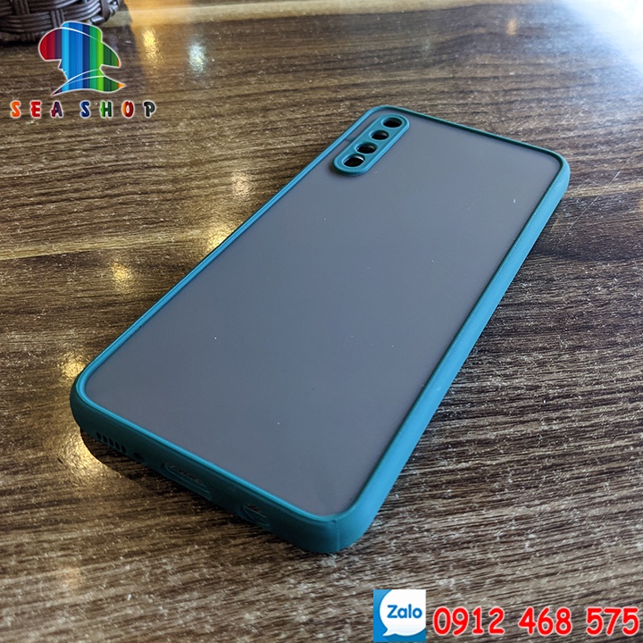 Ốp lưng Samsung Galaxy A50, A50S, A30S - Viền nhựa dẻo chống sốc - Mặt lưng bằng nhựa cứng chịu lực - chống vỡ