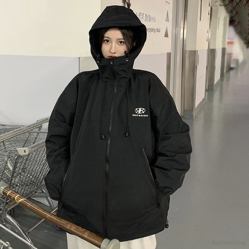 Áo Khoác Hoodie Tay Dài Có Khóa Kéo Dành Cho Nam Nữ