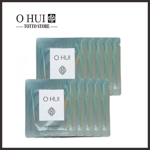 10 Gói Tẩy Da Chết Ohui Clear Science Soft Peeling - Tẩy da chết Ohui