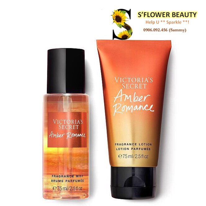 VS - Mini Gift Set | Bộ Quà Tặng Mini Xịt Thơm và Sữa Dưỡng Thể Victoria's Secret Mini Body Mist and Lotion | BigBuy360 - bigbuy360.vn