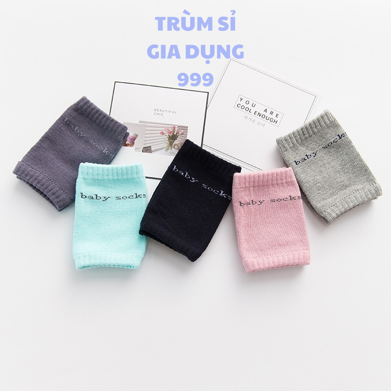 ĐỆM BẰNG VẢI THUN BẢO VỆ ĐẦU GỐI CHO BÉ
