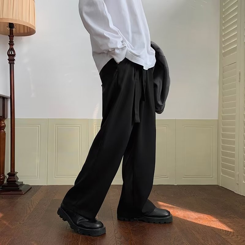 Quần ống rộng Phong Cách Hàn Quốc Thời Trang Unisex Size M-3XL