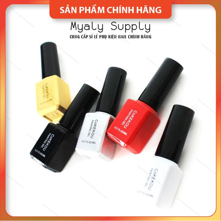 Gel Vẽ Cọ Nét COKEKOU Siêu Mảnh 6ml