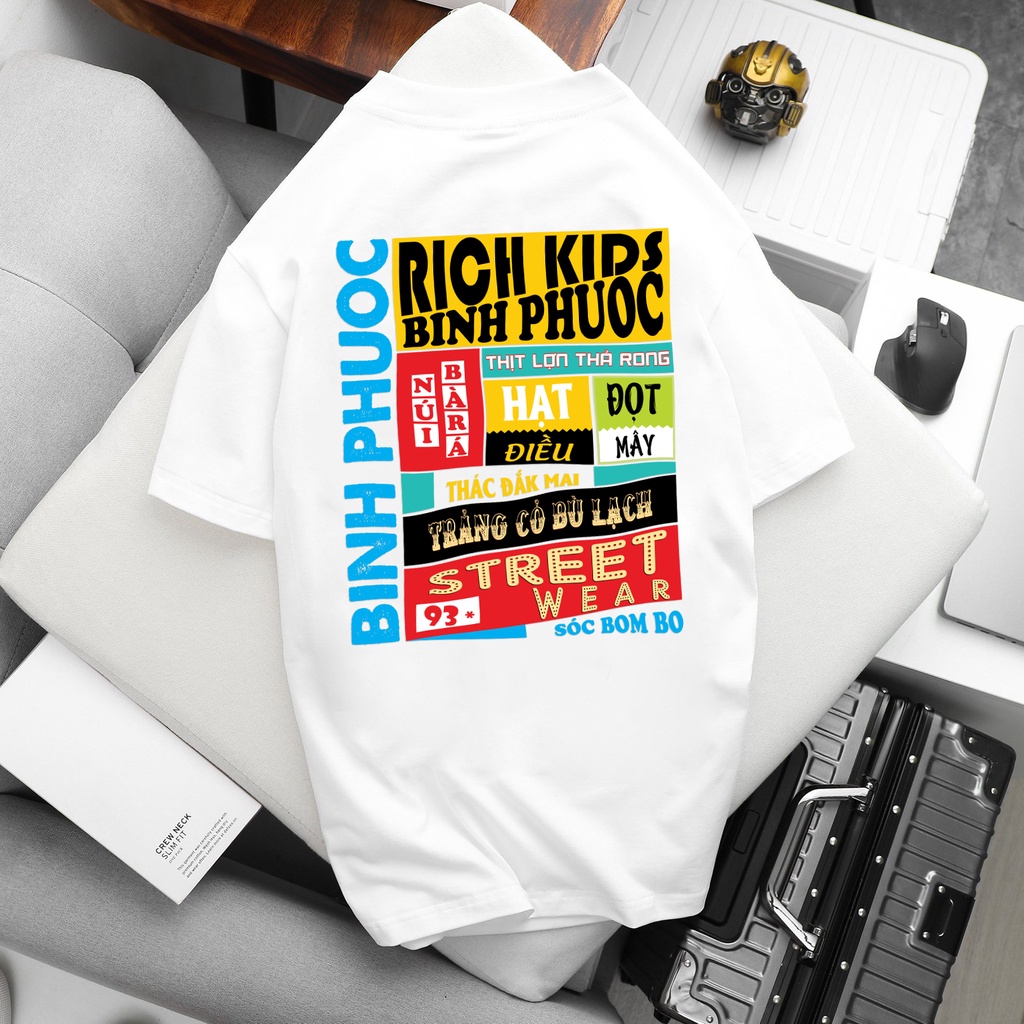 Áo Thun Rich Kids Bình Phước, Áo Phông 63 Tỉnh Thành Việt Nam Inbox Shop Để InTheo Yêu Cầu