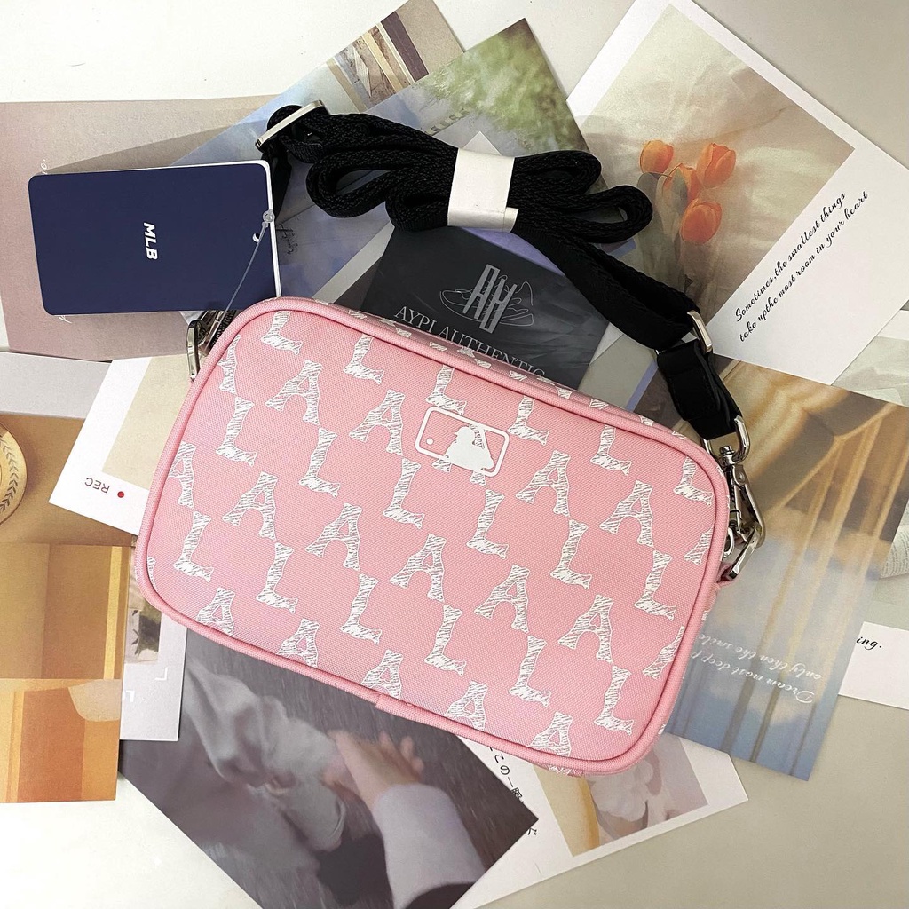 TÚI MLB MONOGRAM CRAYON MINI CROSSBODY BAG LA DODGERS