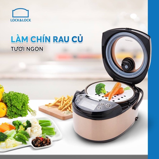 Nồi cơm điện Lock&amp;lock điện tử EJR352-156