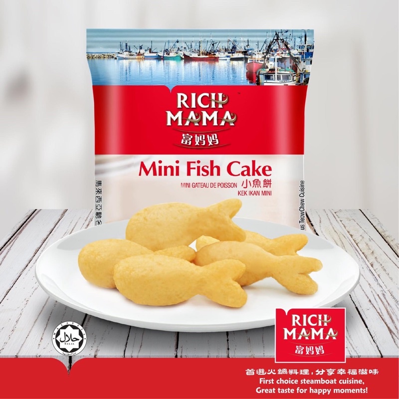 Viên thả lẩu CHẢ CÁ MINI 200g Malaysia