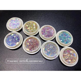 Set nhũ vảy cá 6d