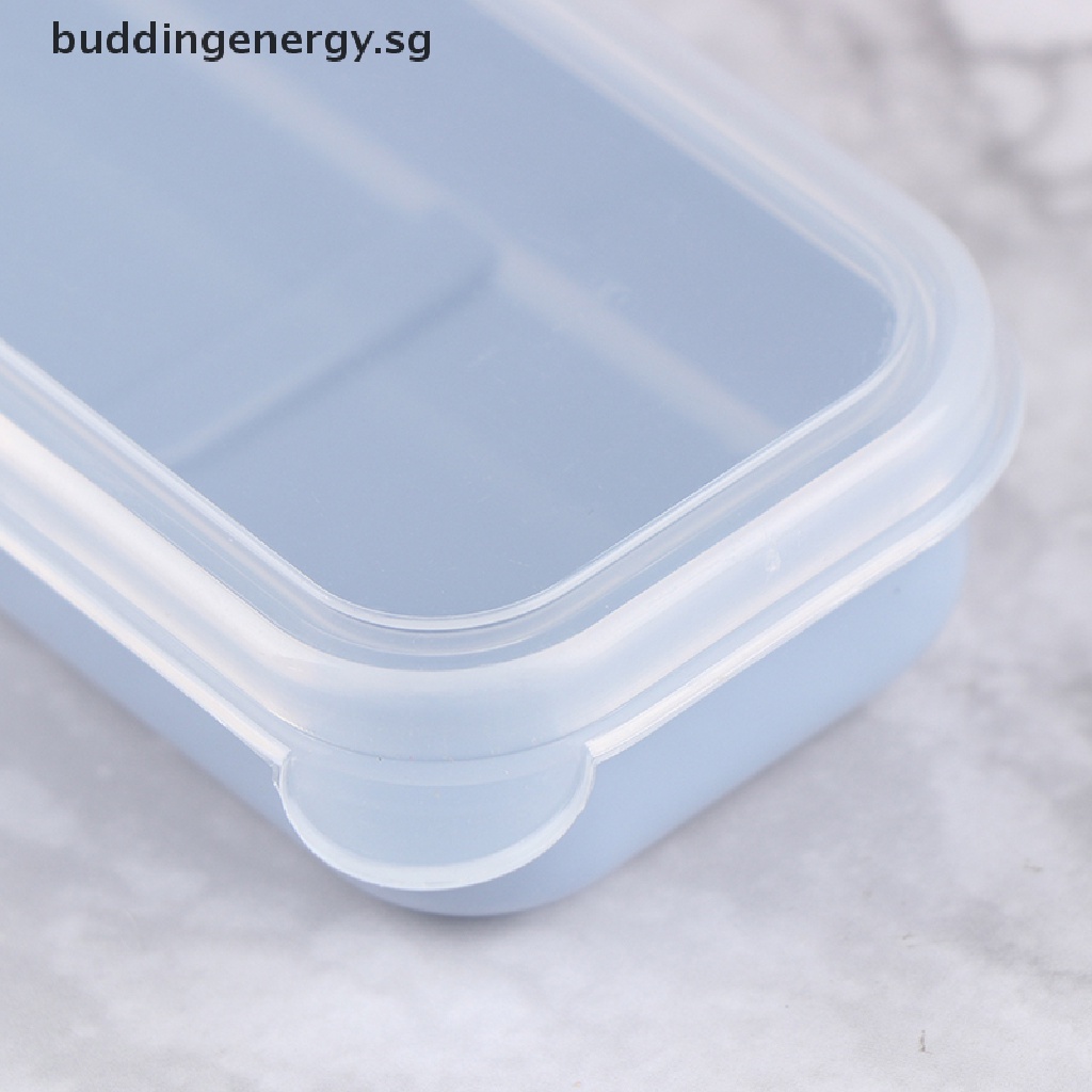 {BUDDI} Hộp Đựng Dao Nĩa Bằng Rơm Lúa Mì Trong Suốt Tái Sử Dụng Được {BUDDI}
