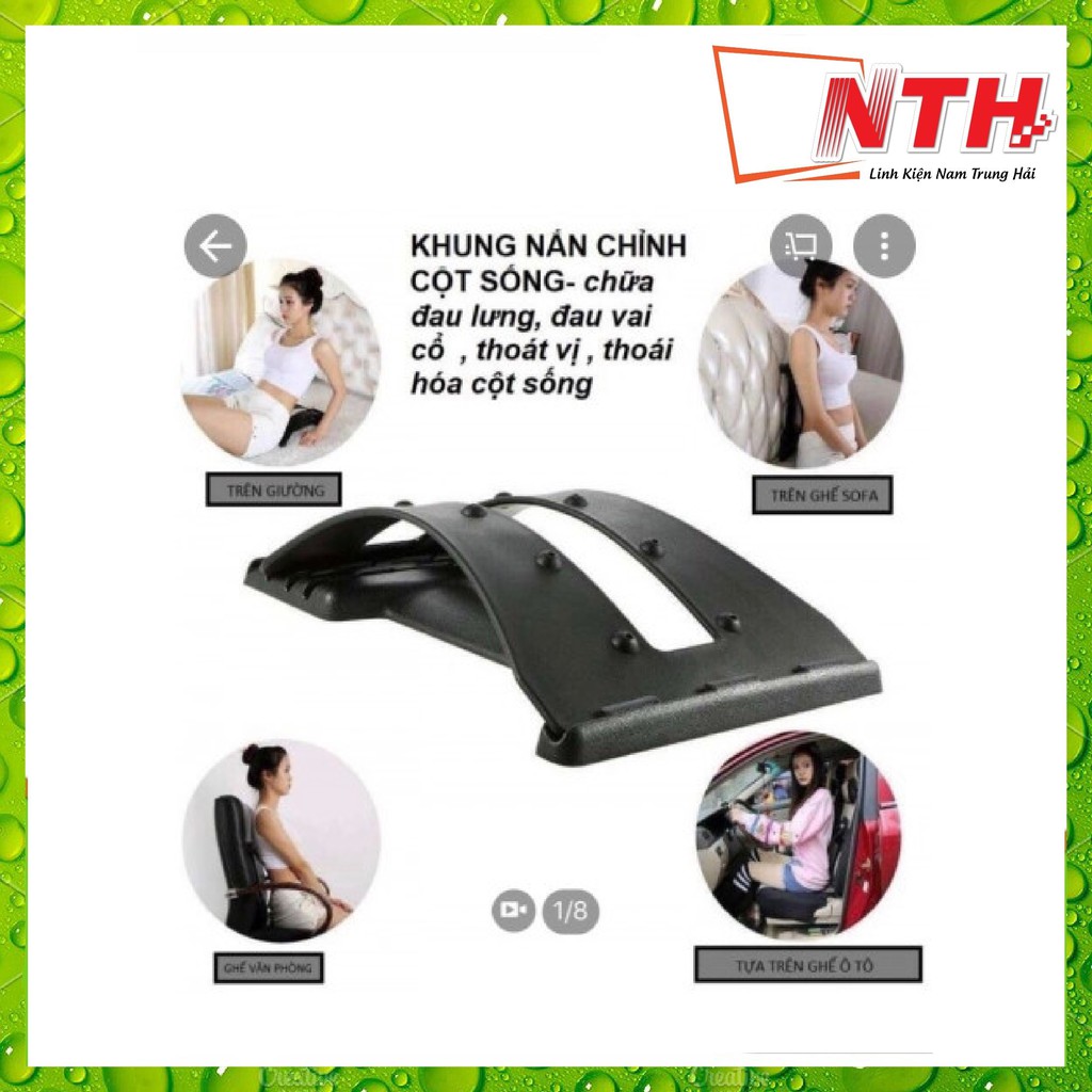 KHUNG CHỈNH HÌNH CỘT SỐNG