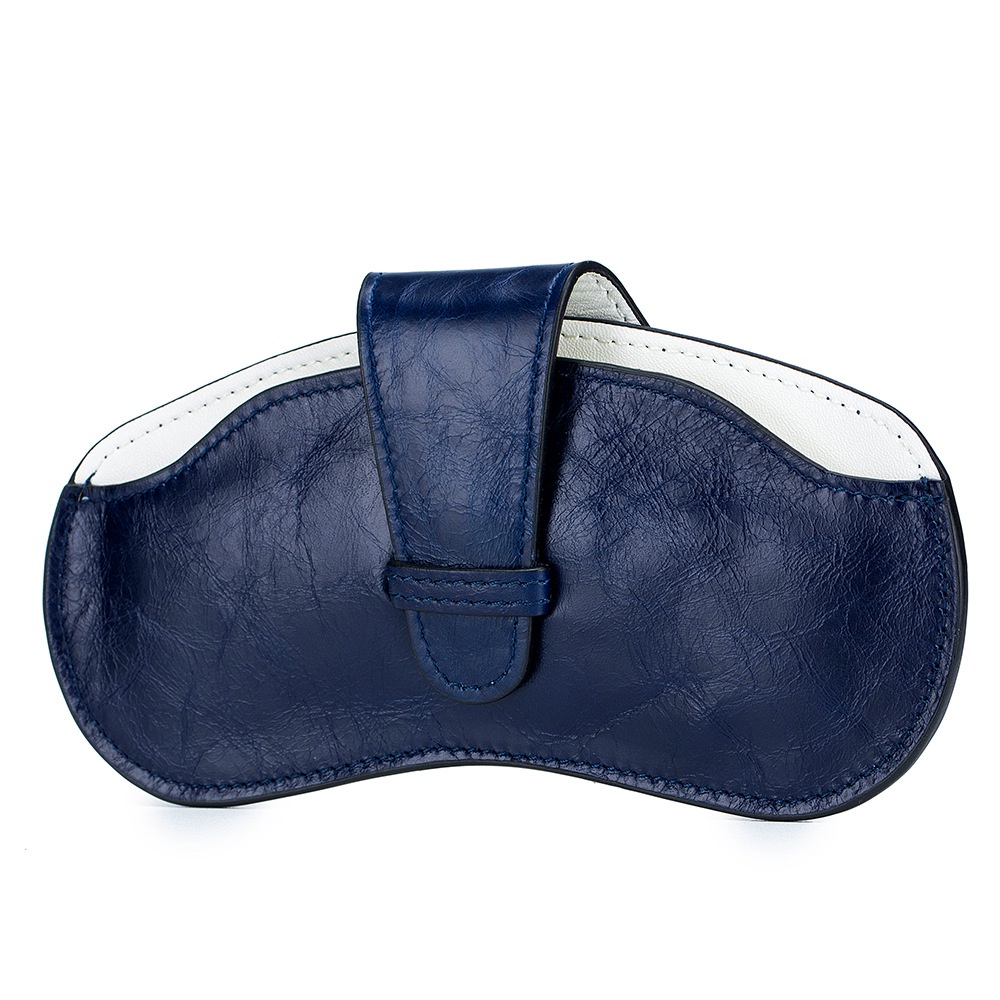 Túi Đựng Mắt Kính Bằng Da Bò Thật Phong Cách Retro