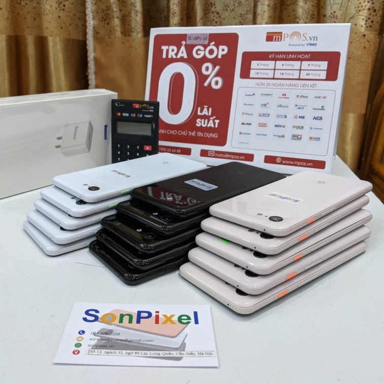Điện Thoại Google Pixel 3 Lock Chip Snapdragon 845 Ram 4G/64GB/128GB. Chơi Game Tốt  Cũ Giá Rẻ, Sơn Pixel.