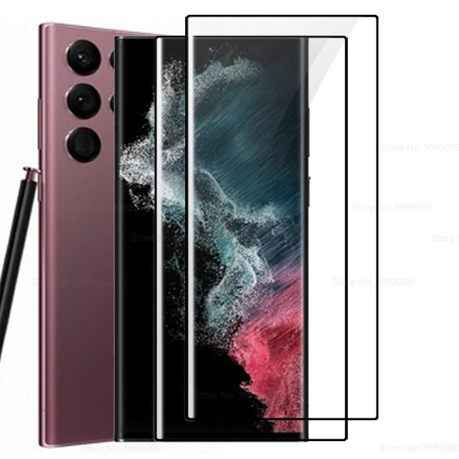 Kính Dán Cường Lực 9H Bảo Vệ Toàn Màn Hình Dành Cho Samsung S22 Kèm Phụ Kiện