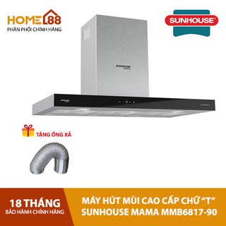 [MẪU MỚI NHẤT]Máy hút mùi cao cấp chữ “T” SUNHOUSE Mama MMB6817-90 chính hãng giá tốt
