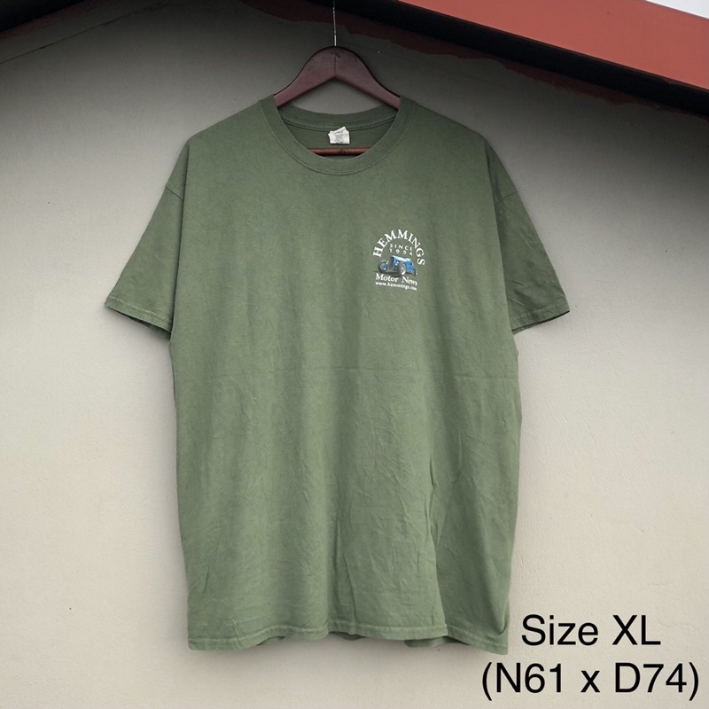 ÁO THUN 2HAND TONE RÊU