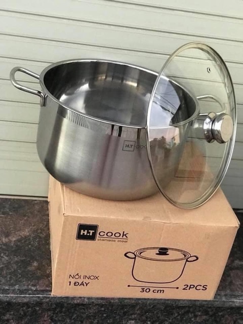 Nồi luộc gà thương hiệu H.T Cook, Panasonic từ size 26 cm/28 cm/30 cm (26cm/28cm/30cm)