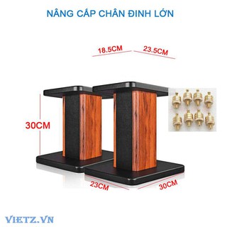 Chân loa Bookshelf gỗ 3 tấc ( 1 cặp cao 30cm)