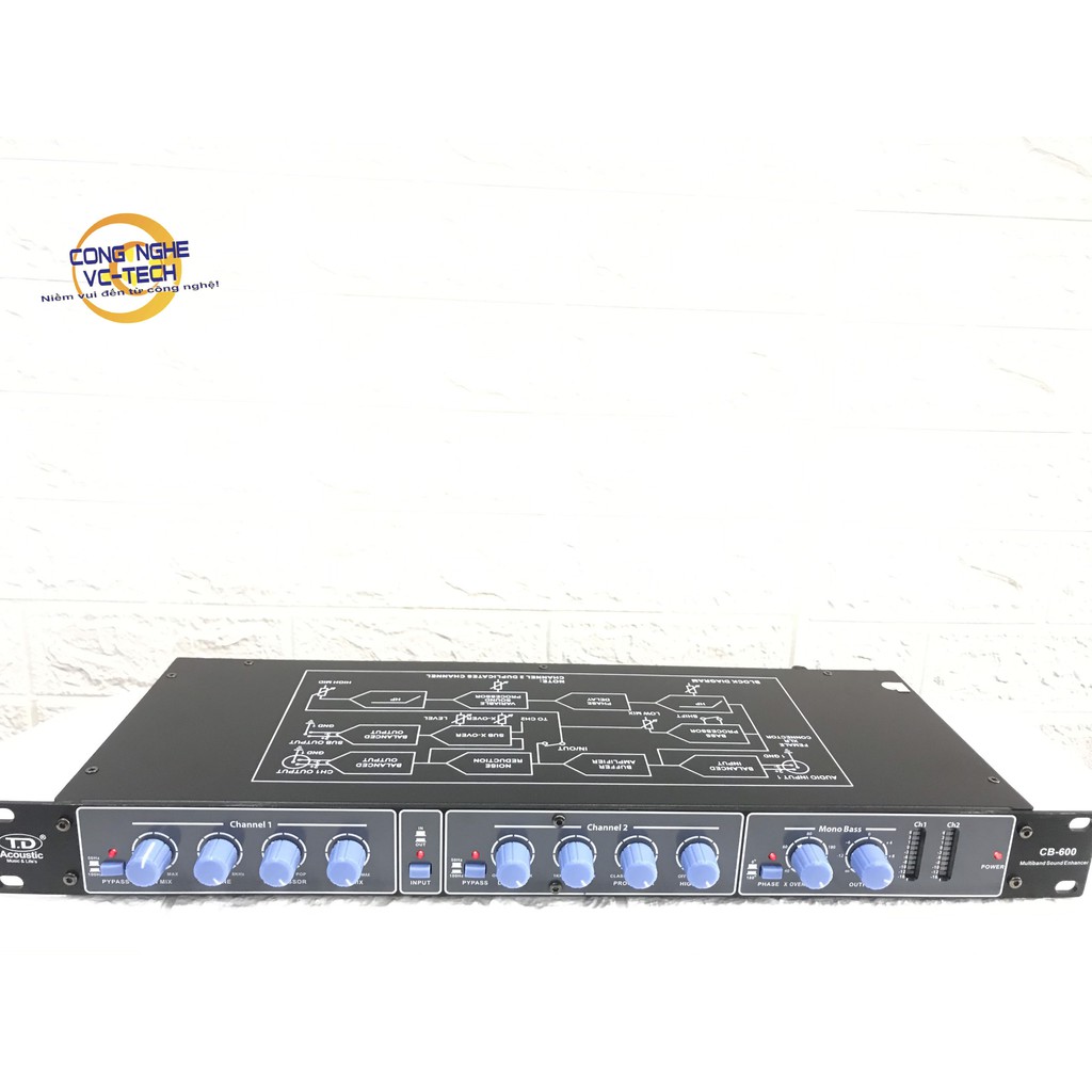 Nâng Tiếng Dàn Karaoke T.D CB-600 - Hàng nhập khẩu cao cấp, Cho Chất Lượng Âm Thanh Chuẩn | Bảo hành 12 tháng