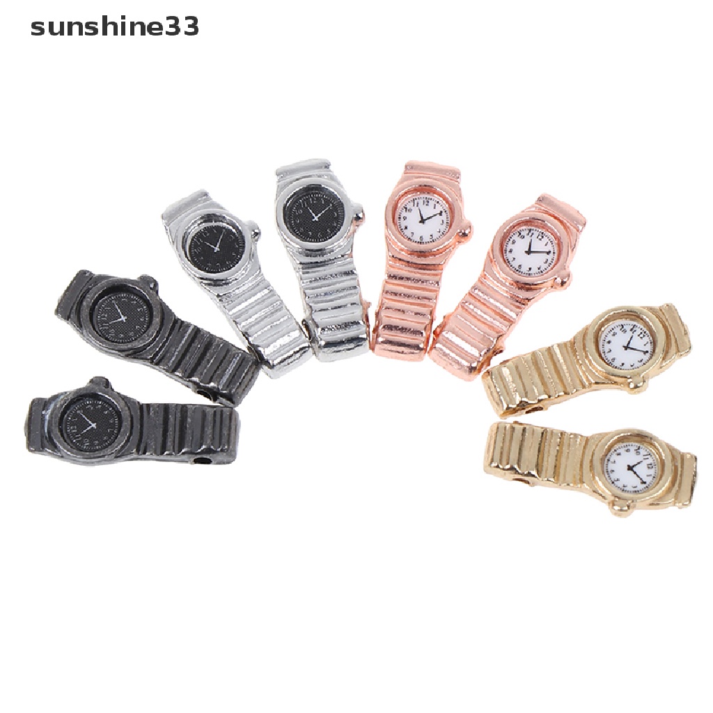 Đồng hồ thu nhỏ theo tỷ lệ 1:12 trang trí nhà búp bê