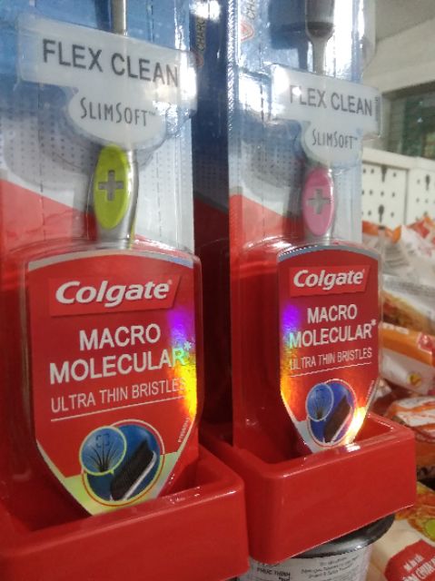 BÀN CHẢI ĐÁNH RĂNG COLGATE SLIMSOFT FLEX CLEAN CHARCOAL