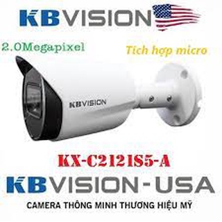 Camera quan sát kbvision 2mp có âm thanh kx-c2121s5-a
