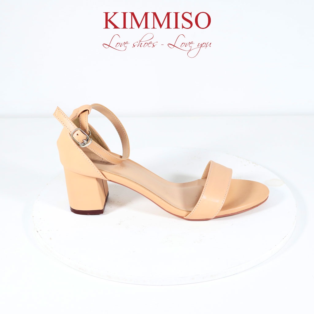 [SIÊU RẺ] Giày sandal nữ gót vuông quai ngang cao 5p thời trang siêu êm chân cho nàng bánh bèo_SA501