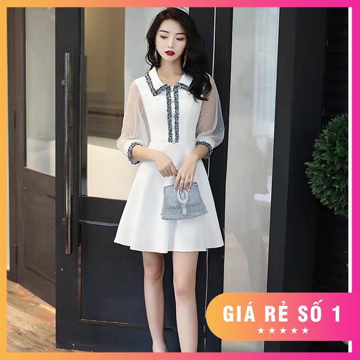 ĐẦM TAY LƯỚI THIẾT KẾ CAO CẤP ĐỦ SIZE S,M,L,XL,XXL - K1