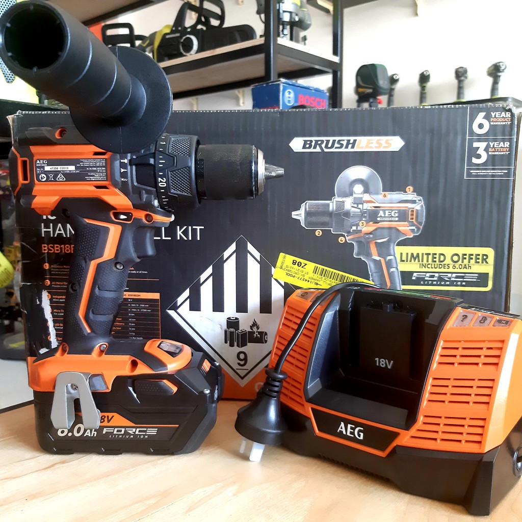 Bộ Máy Khoan Pin Brushless AEG