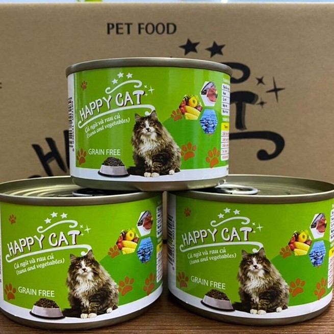 Pate mèo Happy Cat 160gr