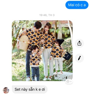 Áo nỉ tim gia đình