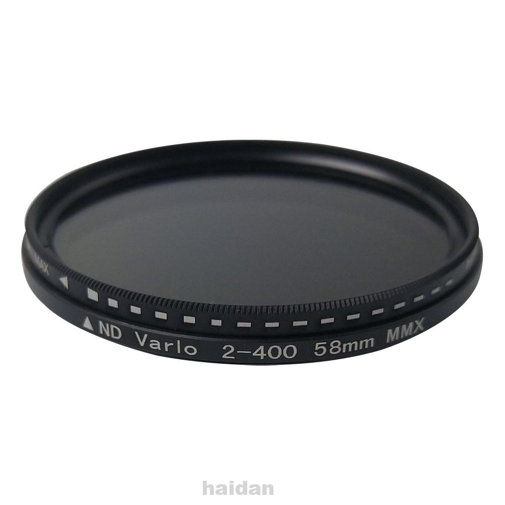Aluminum Alloy Adjustable Practical Accessories Variable Portable Photography Light Reduction ND Filter