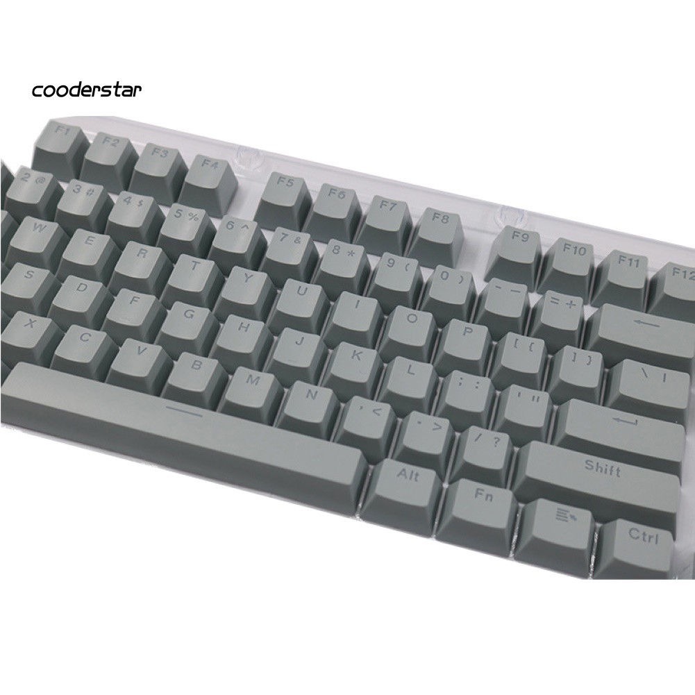 Bộ 104 Nút Bàn Phím Cơ Có Đèn Nền Nhiều Màu Sắc Dùng Thay Thế Tiện Dụng