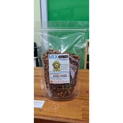 Mix Dog Food - Thức Ăn Hạt Cho Chó Vị Gà, Bò, Rau Củ Túi 400g