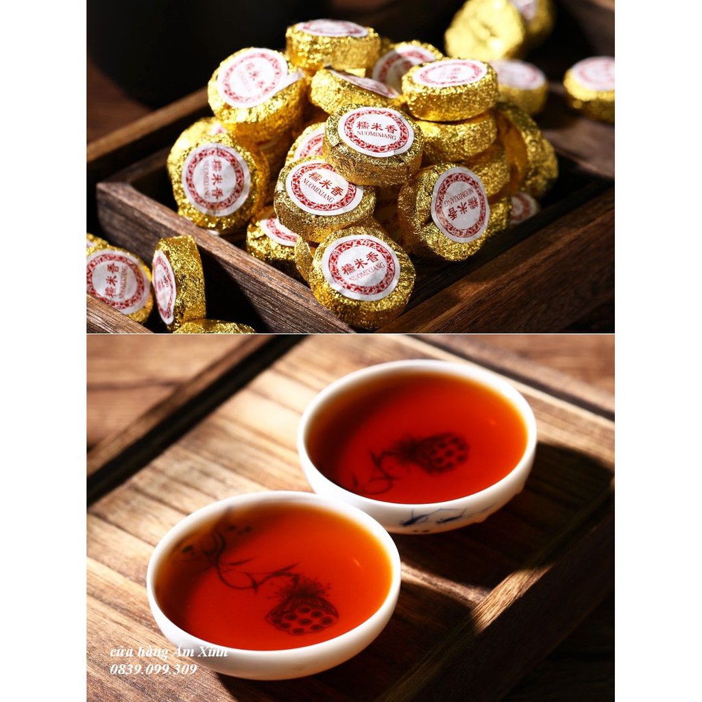 Trà Phổ Nhĩ Chín Vân Nam Hương Nếp