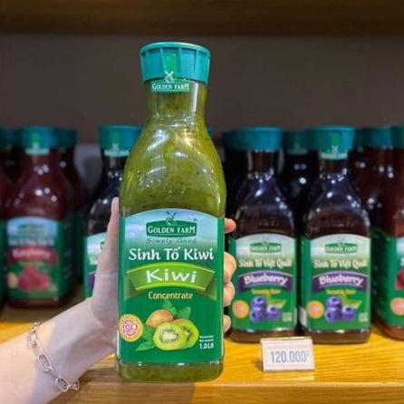 Sinh tố Golden Farm Kiwi 1L