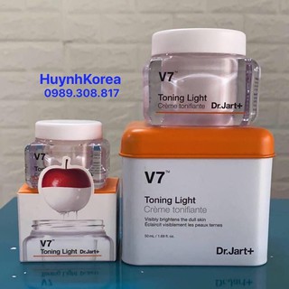 Kem dưỡng trắng da V7 Toning Light Dr.Jart+ Hàn Quốc