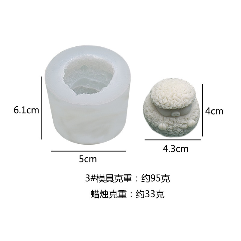 Khuôn Làm Bánh Chất Liệu Silicone Hình Chú Heo Dễ Thương