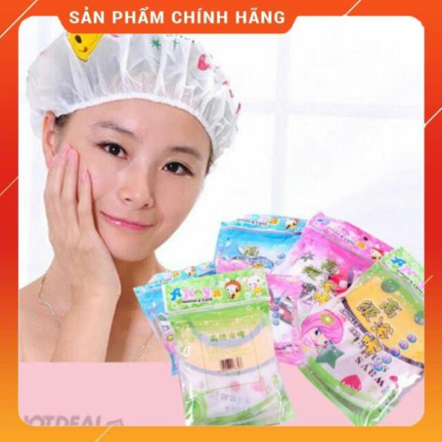 [ HÀNG SIÊU TỐT]  MŨ TẮM TIỆN LỢI CHO CHỊ EM