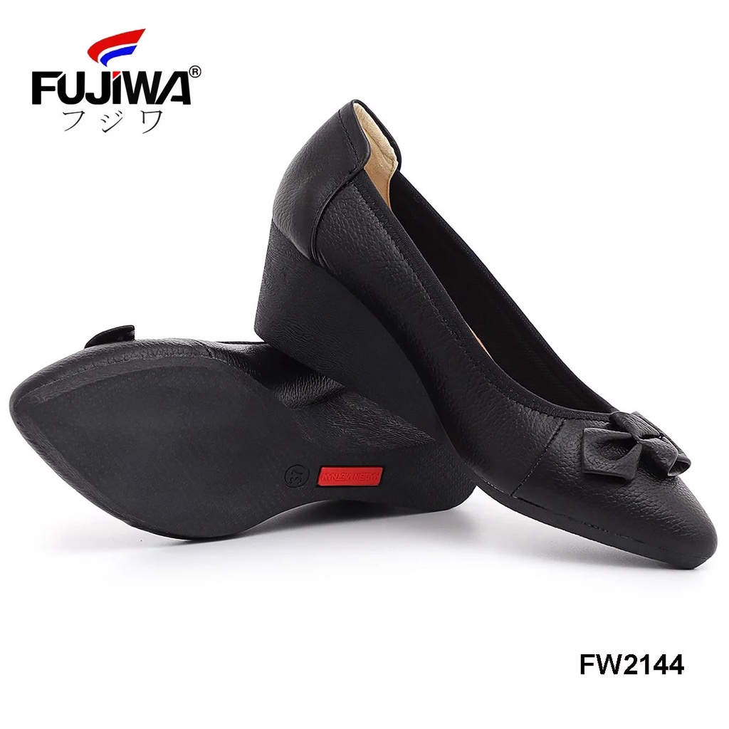 Giày Nữ Da Bò FUJIWA - FW2144. Da Bò Thật Cao Cấp, Đế Cao Su. Form Chuẩn Size. Đế Cao 5 Cm. Size: 35, 36, 37, 38, 39, 40