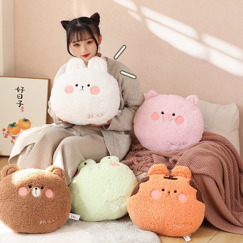 Set Chăn Gối Ngủ Văn Phòng Pet Cưng 2in1 - Gối Ngủ Văn Phòng Dễ Thương