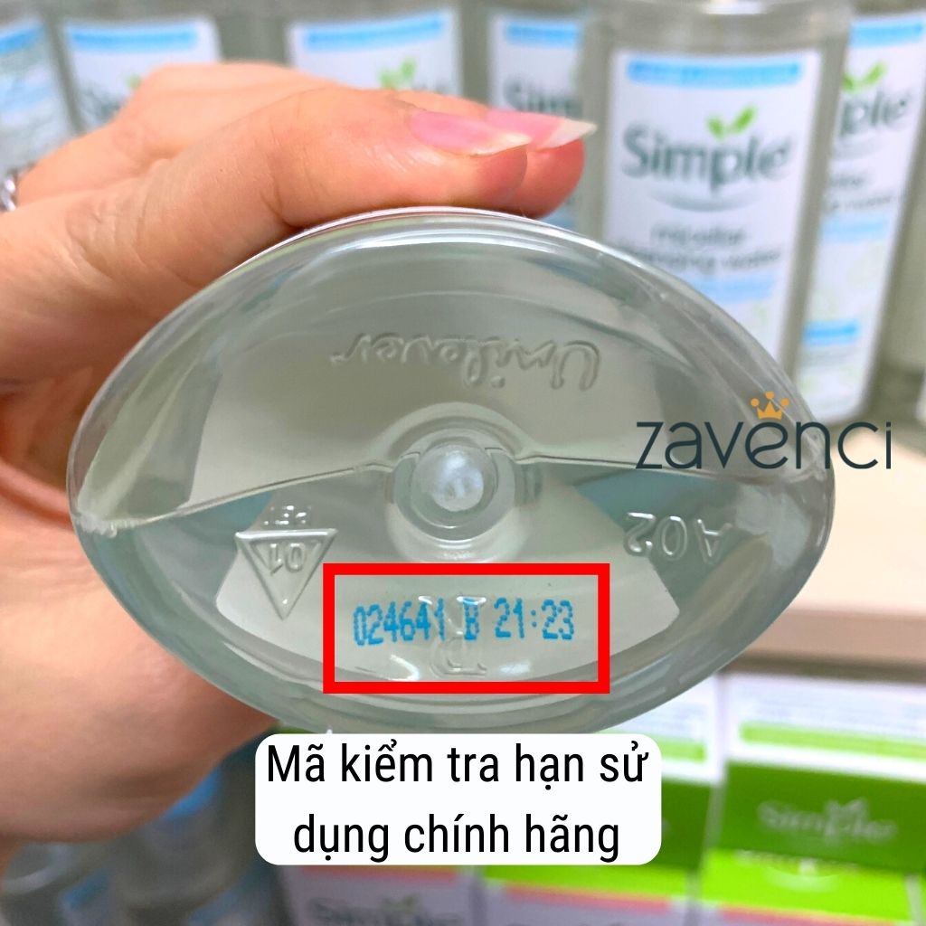 Nước tẩy trang Simple Water Boost Micellar Cleansing cấp nước cho da khô 200ml - ZAVENCI Official