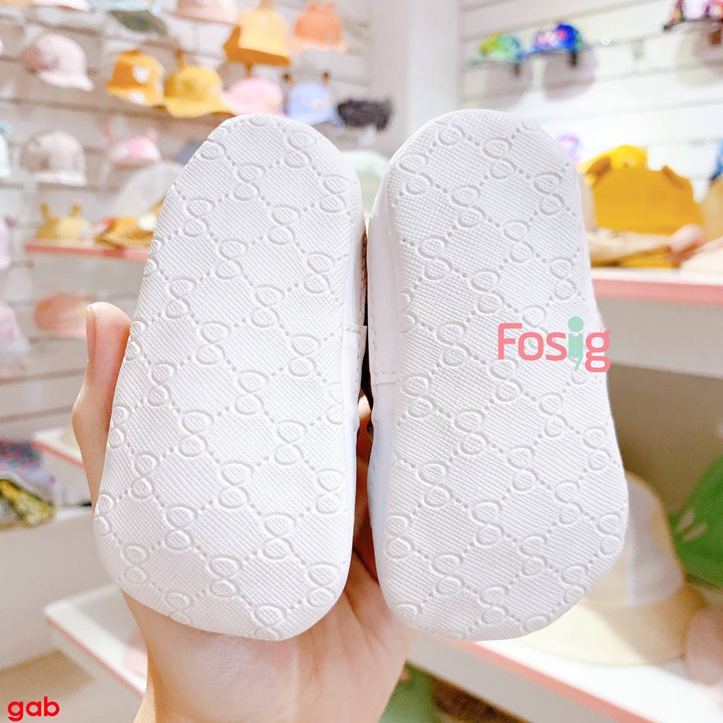 Giày Vải Tập Đi Siêu Nhẹ Cho Bé - Nâu Navy