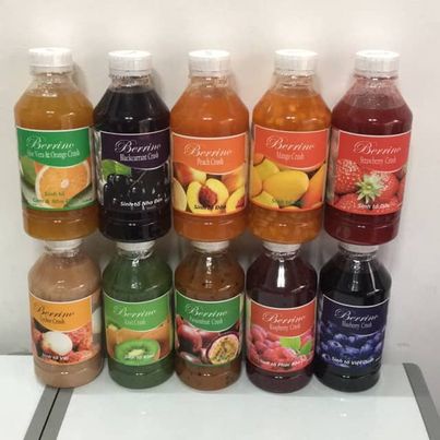 Sinh tố berino nhiều vị lẻ 500ml