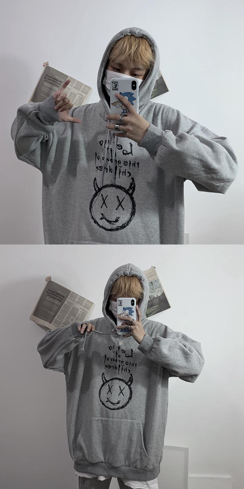 NEW Áo Hoodie Dáng Rộng Thời Trang Phong Cách Cho Nam | BigBuy360 - bigbuy360.vn