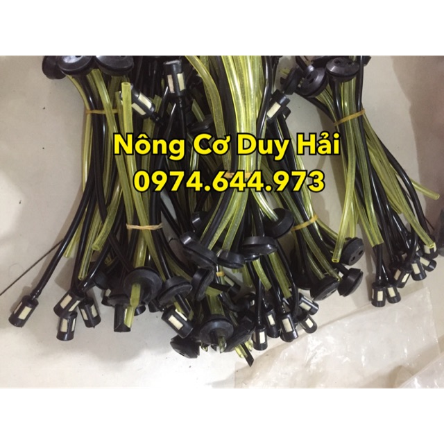 NCDH Bộ ống xăng 3 chi tiết dùng cho máy phát cỏ bình xăng dưới #