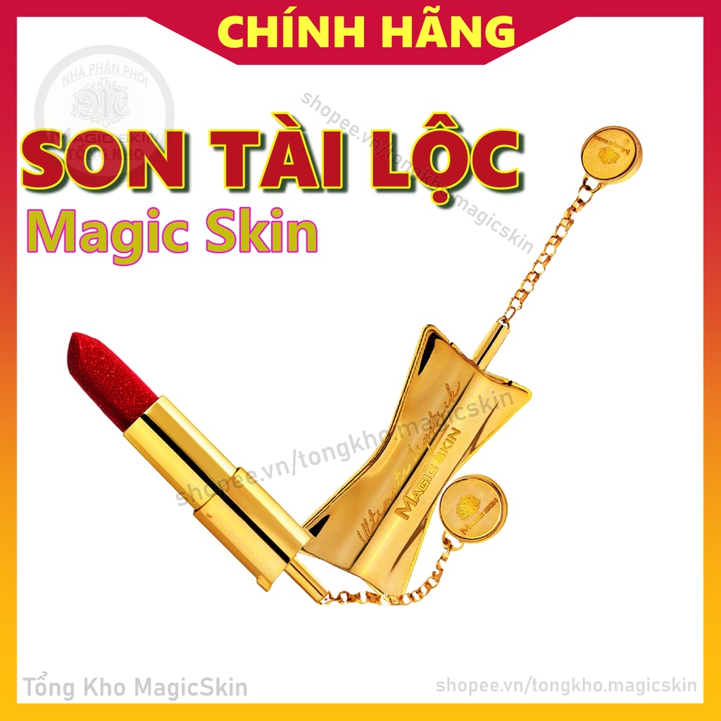 SON TÀI LỘC Magic Skin | Son Lì dạng thỏi Ultimate Lipstick dưỡng ẩm làm thơm